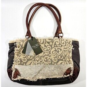 Myra Bags Leaf‎ Print Small Shoulder Bag Handbag Purse Shoulderbag S-1151 NEW